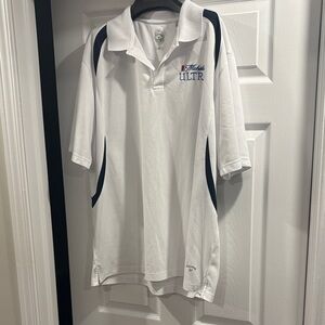 Callaway White Polo with Black Accents